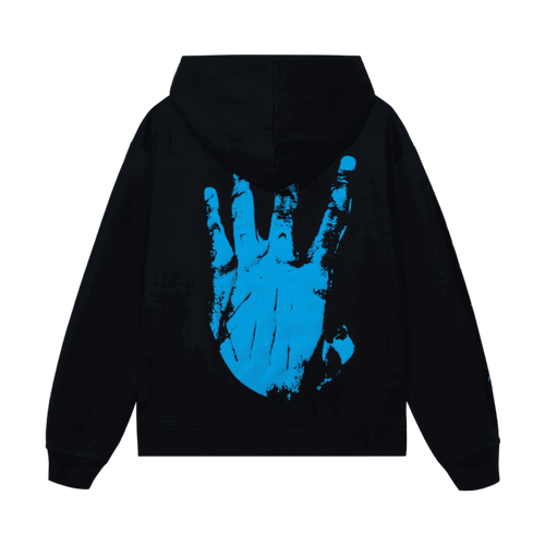 Revenge XXXTentacion Lightning Hoodie Black/Blue | Vintage Clothing Store Canada