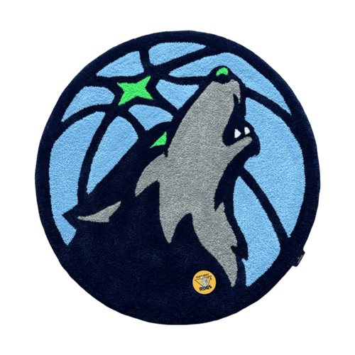 Timberwolves Custom Rug | Vintage Clothing Store Canada