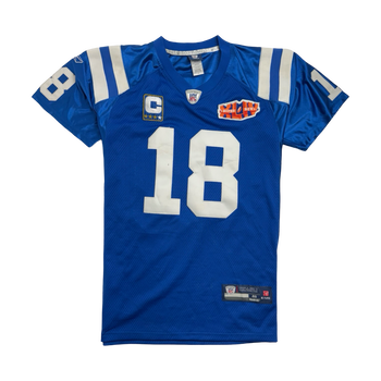 Vintage Reebok NFL Indianapolis Colts Peyton Manning Jersey Blue