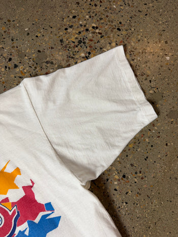 Vintage Coors Light Beer Tee White