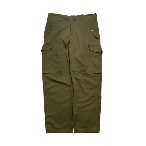 Vintage Military Cargo Pants Green | Vintage Clothing Store Canada