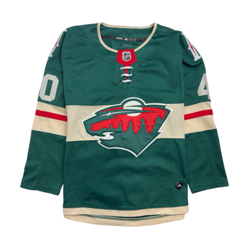 NHL Adidas Minnesota Wild Devan Dubnyk Hockey Jersey Green