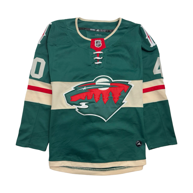 NHL Adidas Minnesota Wild Devan Dubnyk Hockey Jersey Green