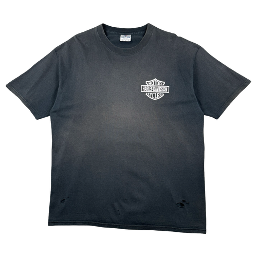 Vintage Harley Davidson Legends Are Forever Eagle Tee Black | Vintage Clothing Store Canada