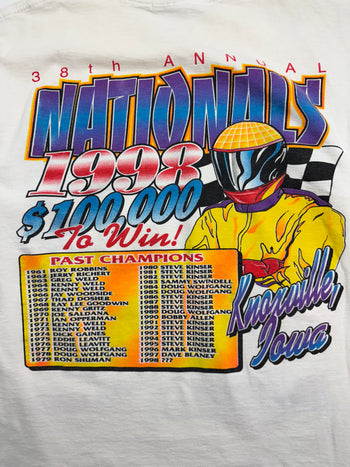 Vintage '98 Sprint Cars National Tee White