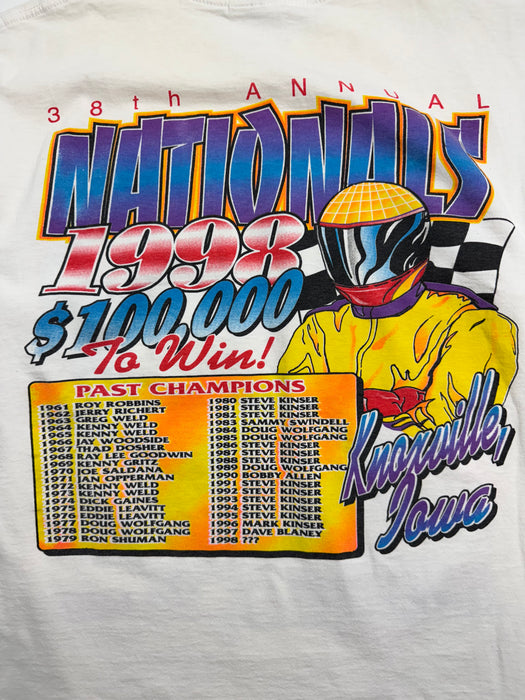 Vintage '98 Sprint Cars National Tee White | Vitnage Clothing Store Canada