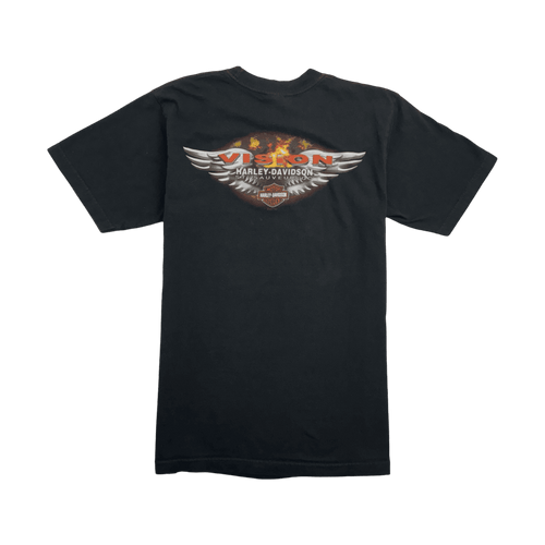 (L) Vintage '07 Harley Davidson Tee Black | Vintage Clothing Store Canada