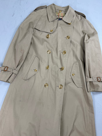 Vintage Women's Burberry Trench Coat Beige