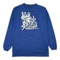 Vintage Stussy Da Shiznit L/S Tee Blue