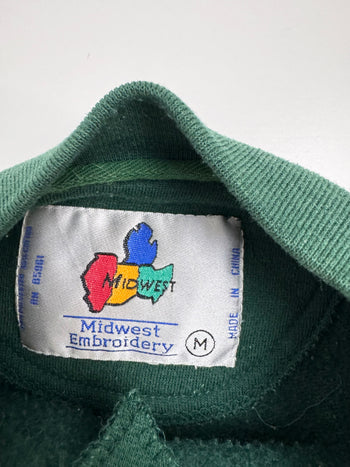 (S) Vintage University Of Miami Sweatshirt Green