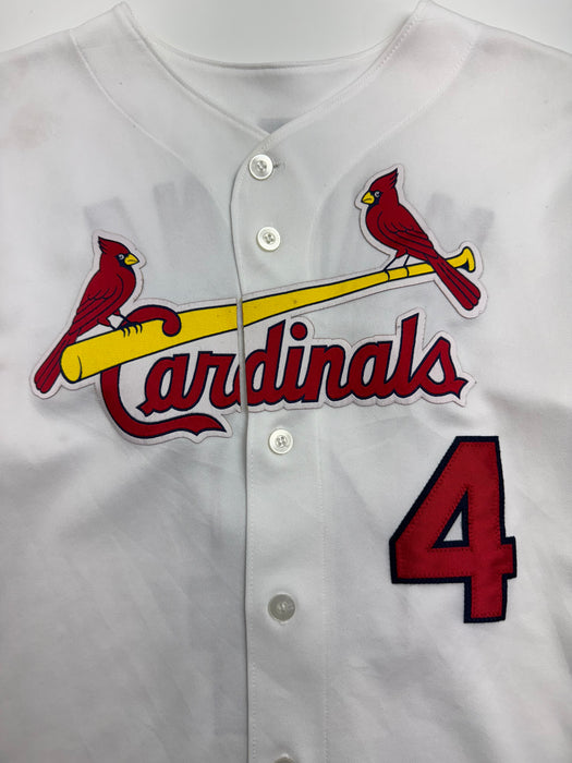 MLB St. Louis Cardinals Yadier Molina Baseball Jersey White | Vitnage Clothing Store Canada