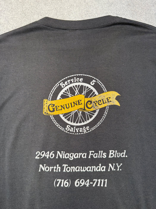 Vintage Harley Davidson The Best Way To See New York Tee Black | Vitnage Clothing Store Canada
