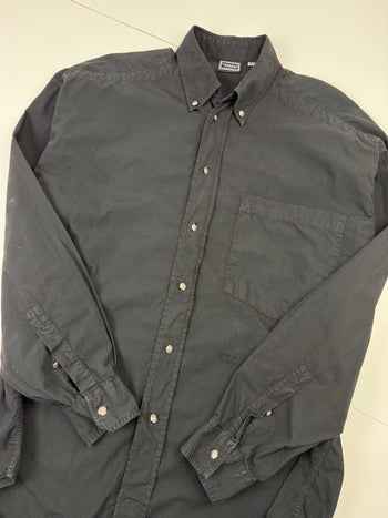 Vintage Versace Dress Shirt Black