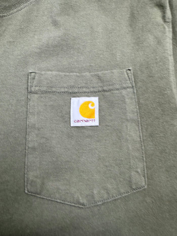 Carhartt Side Pocket Tee L/S Tee Green