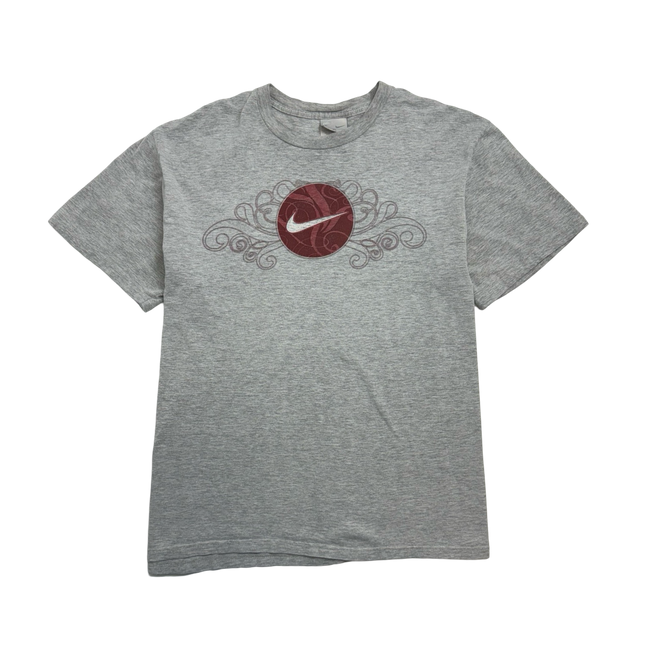 (XL) Vintage Nike Mid Swoosh Tee Grey