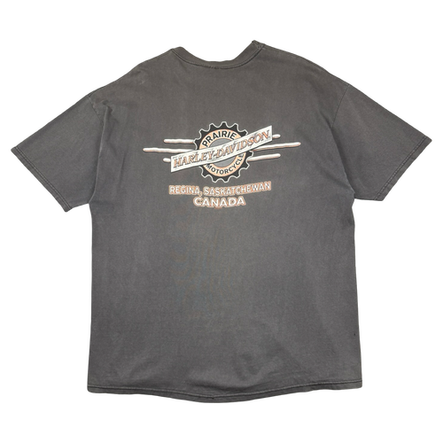 Vintage Harley Davidson Size Does Matter Tee Black | Vintage Clothing Store Canada