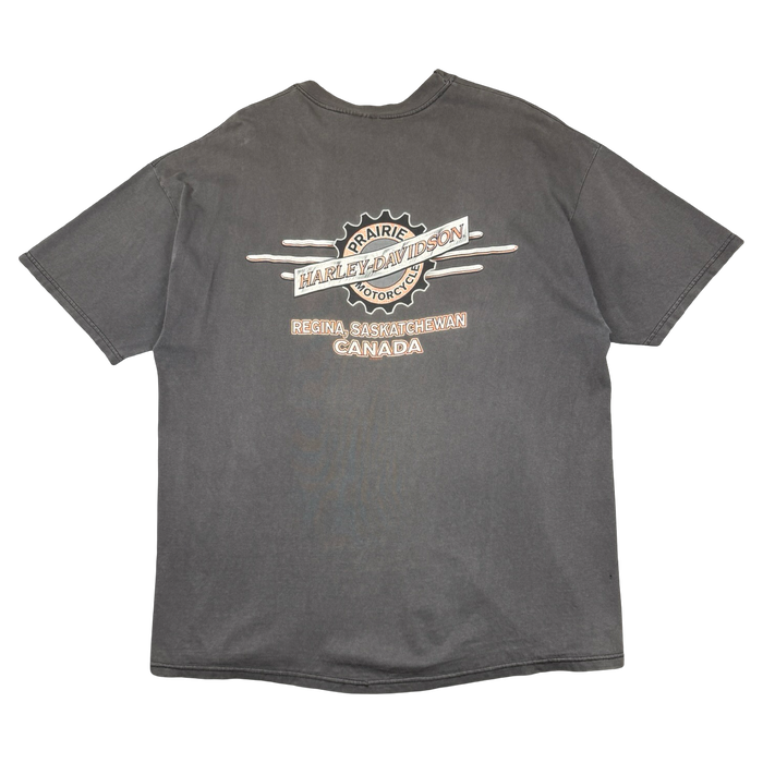 Vintage Harley Davidson Size Does Matter Tee Black | Vitnage Clothing Store Canada