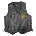 Vintage U.S Naval Aviation Leather Vest Black