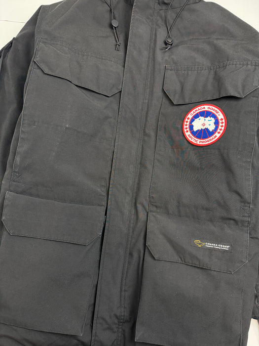 2000’s Canada Goose Expedition Parka Black (USED) | Vitnage Clothing Store Canada