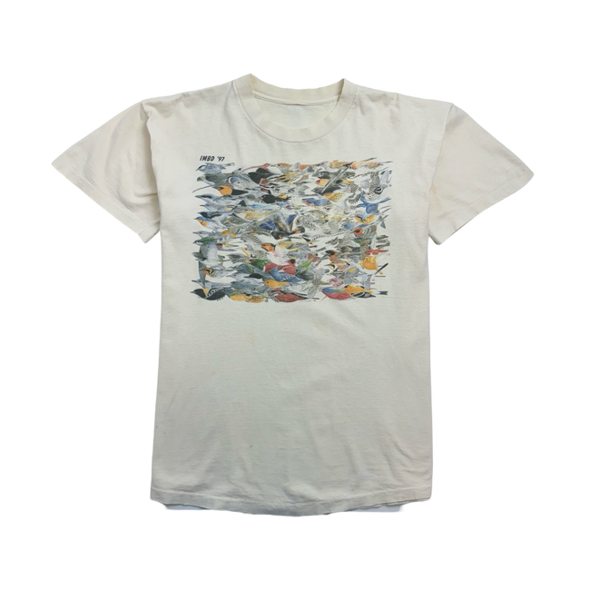 (M) Vintage '97 Nature Birds Tee Cream