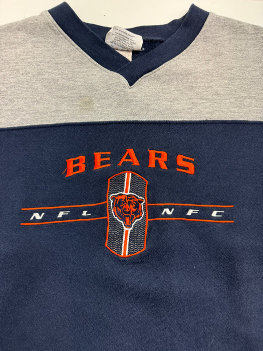 (XL) Vintage 90s Chicago Bears Two Tone Sweatshirt | Vitnage Clothing Store Canada