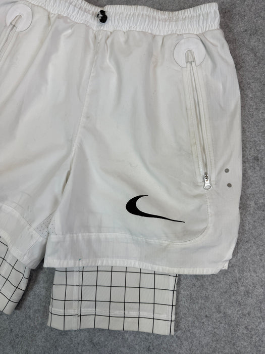 Off-White x Nike Shorts White Grid (USED) | Vitnage Clothing Store Canada