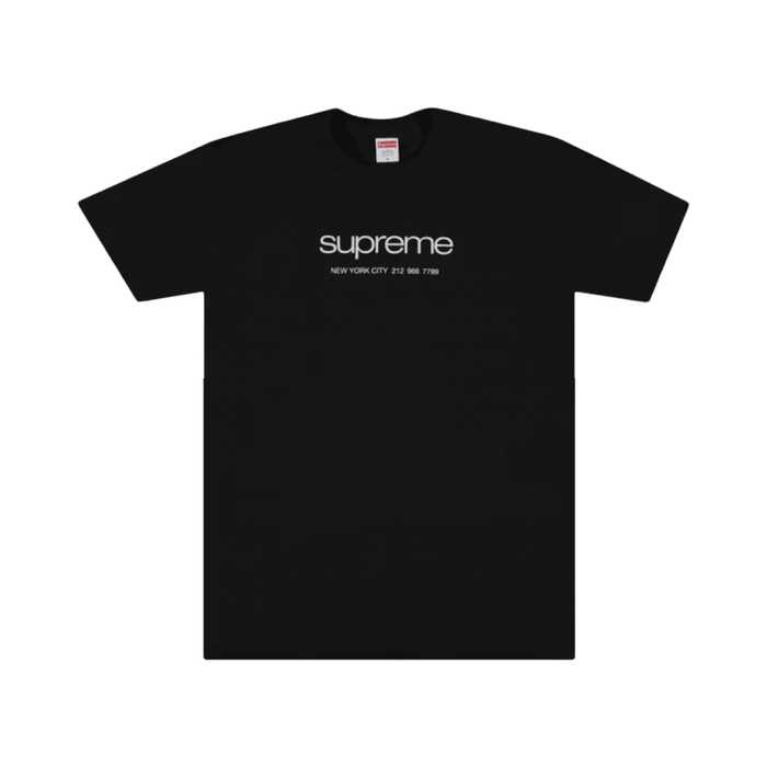 Supreme Shop Tee Black | Vitnage Clothing Store Canada