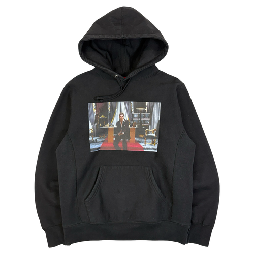 Supreme Scarface Friend Hoodie Black (USED) | Vintage Clothing Store Canada
