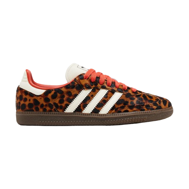 Women's Adidas Samba OG Preloved Red Leopard