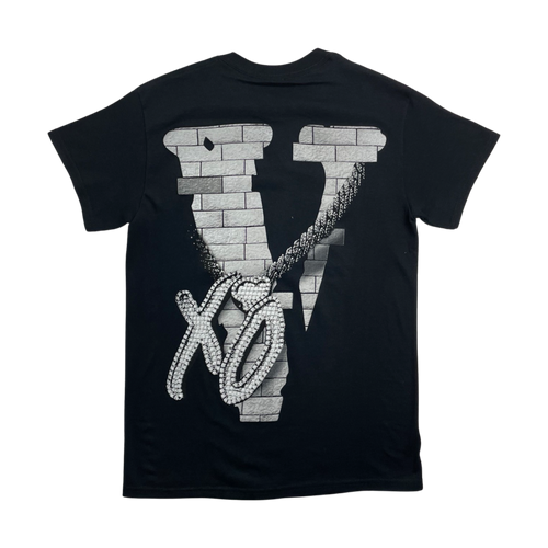 Vlone x Nav DPBA Box XO Tee Black (USED) | Vintage Clothing Store Canada