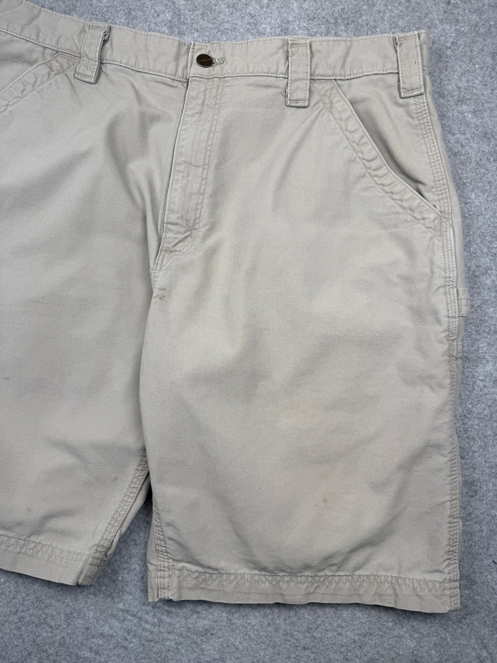 Carhartt Cargo Original Fit Carpenter Shorts Tan