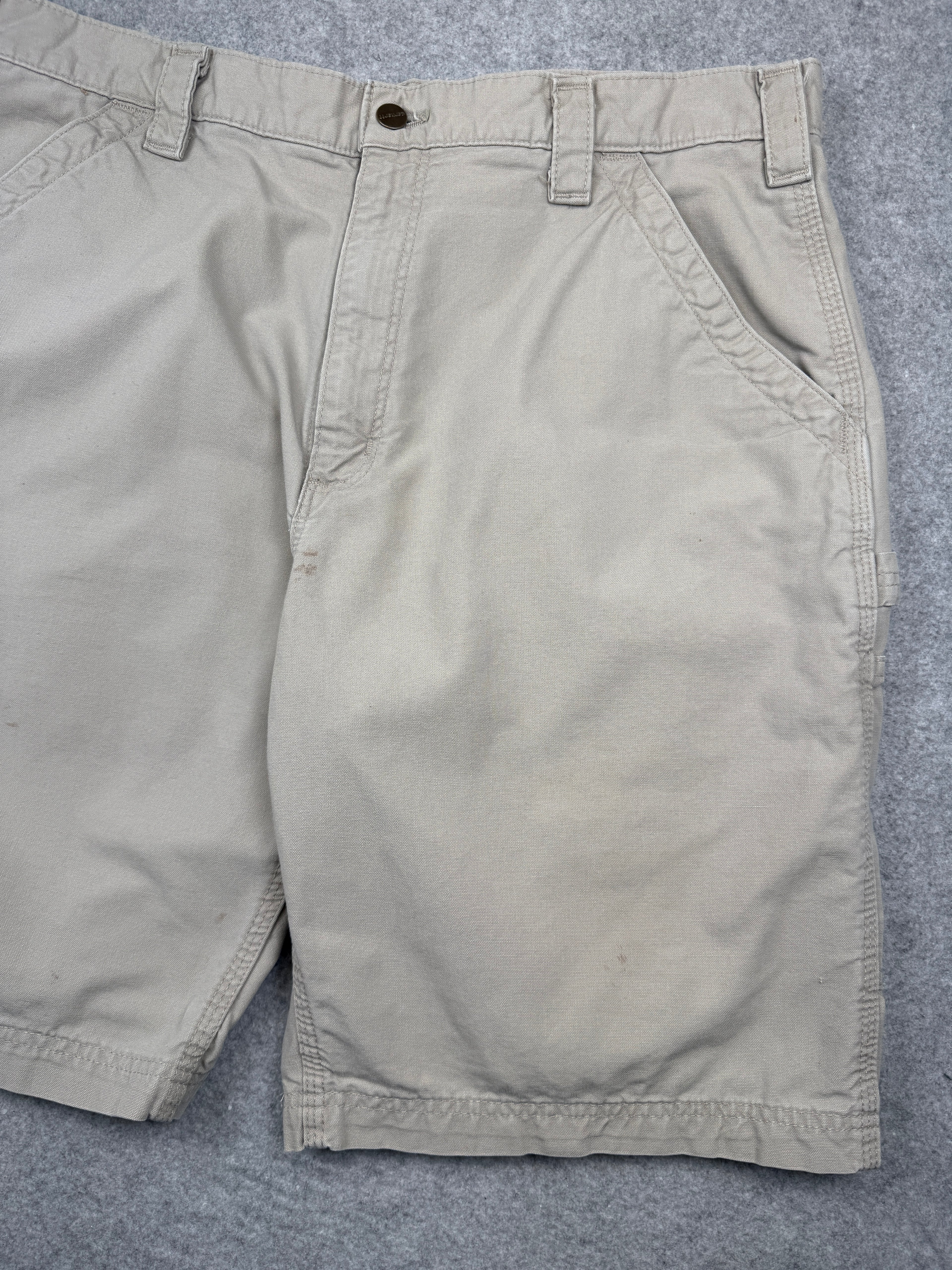 Carhartt Cargo Original Fit Carpenter Shorts Tan