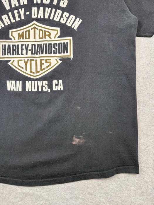 Vintage Harley Davidson Stained Glass Tee Black | Vitnage Clothing Store Canada