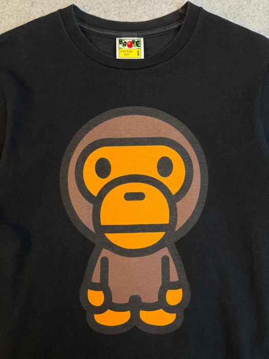 BAPE Big Baby Milo Tee Black (USED) | Vitnage Clothing Store Canada