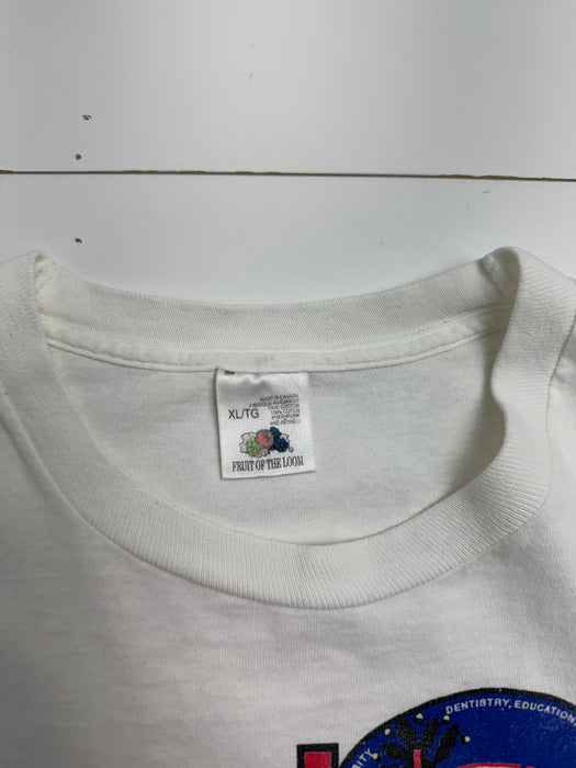 Vintage 90s U Of T Tee White | Vitnage Clothing Store Canada