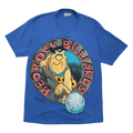 Vintage 1990’s Flintstones Bedrock Billiards Tee Blue