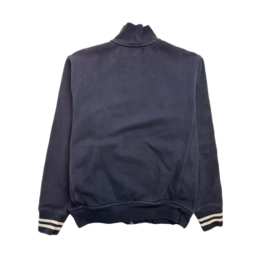 (M) Vintage Polo Ralph Lauren Full-Zip Sweatshirt Navy | Vintage Clothing Store Canada