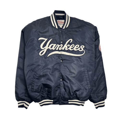 (XXL) Vintage 90s New York Yankees Satin Jacket | Vintage Clothing Store Canada