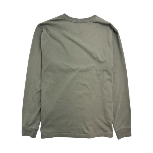 Carhartt Side Pocket Tee L/S Tee Green | Vintage Clothing Store Canada