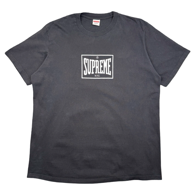 Supreme Warm Up Tee Black (USED)