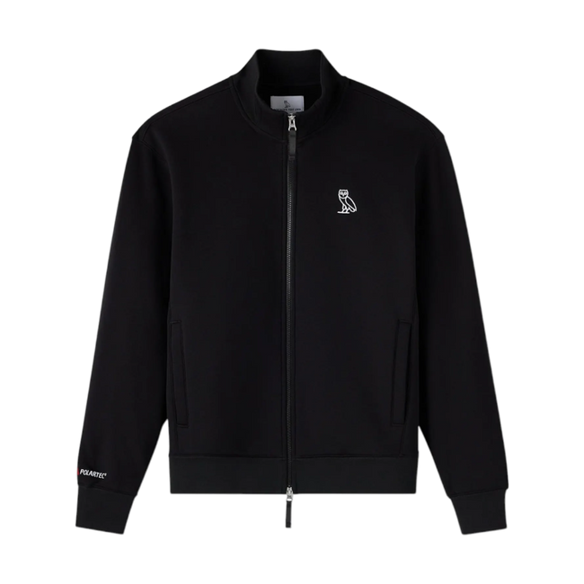 OVO Polartec Power Stretch Full-Zip Track Jacket Black