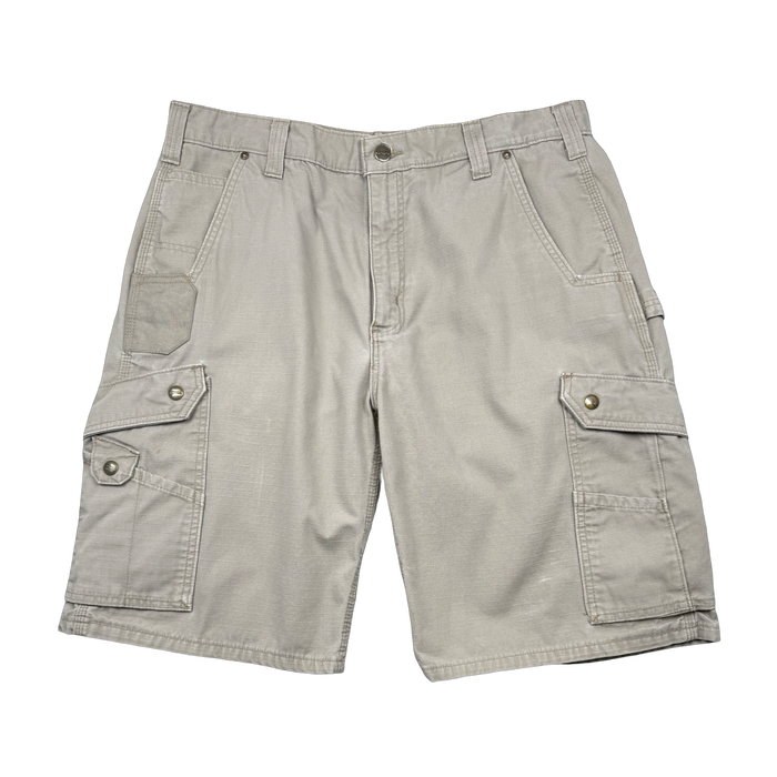 Vintage Carhartt Carpenter Cargo Shorts Desert Sage | Vitnage Clothing Store Canada