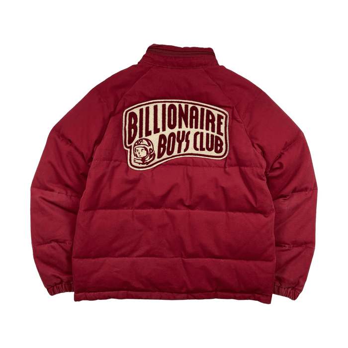 Billionaire Boys Club Canvas Puffer Jacket Red (USED) | Vitnage Clothing Store Canada