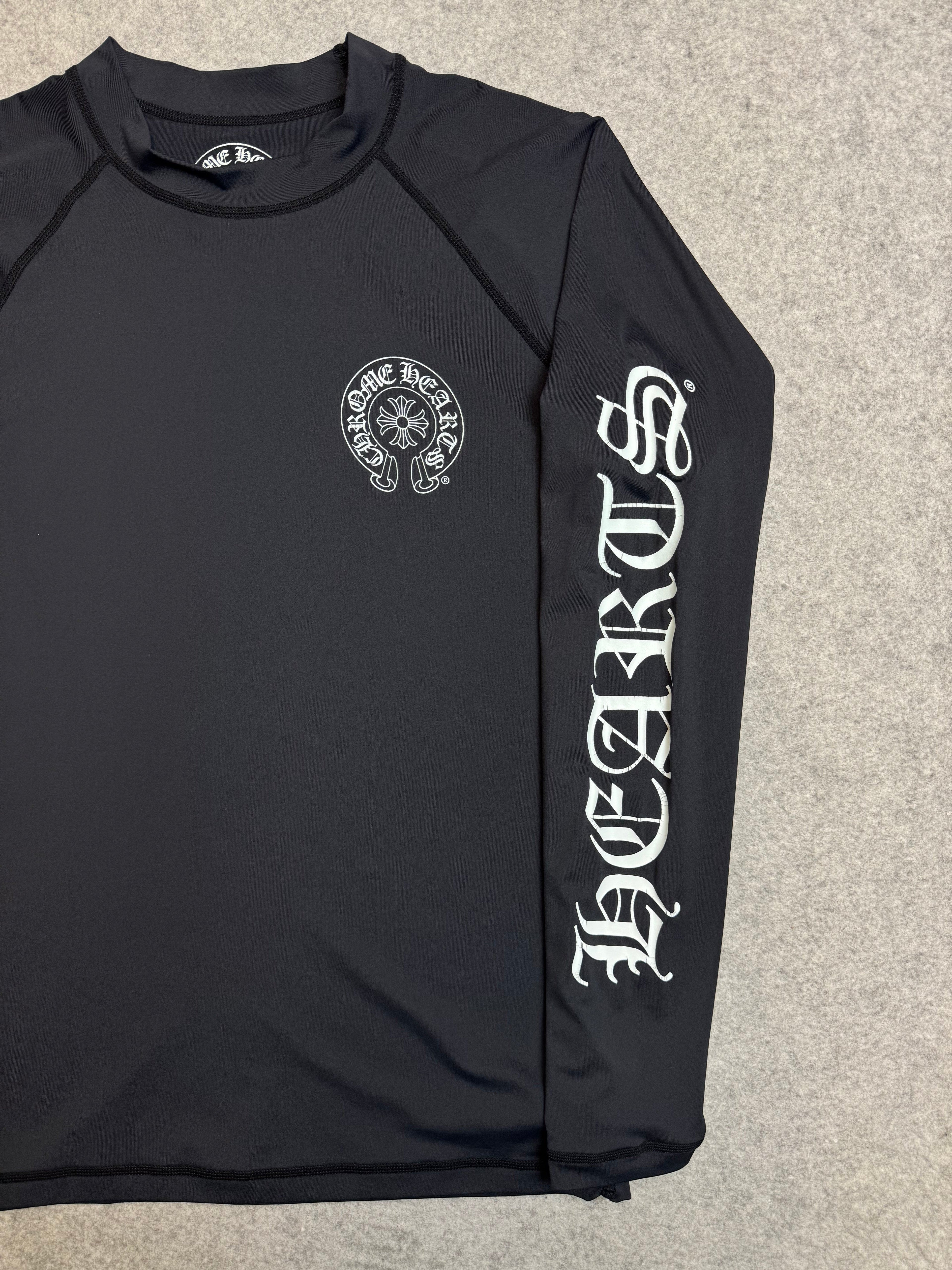 Chrome Hearts Horseshoe Compression L/S Tee Black