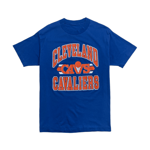 (M) Vintage 80s Cleveland Cavaliers Tee Blue | Vintage Clothing Store Canada