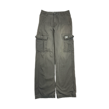 (30) Levi's Loose Straight Cargo Pants Green