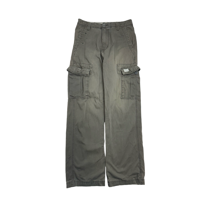 (30) Levi's Loose Straight Cargo Pants Green | Vitnage Clothing Store Canada