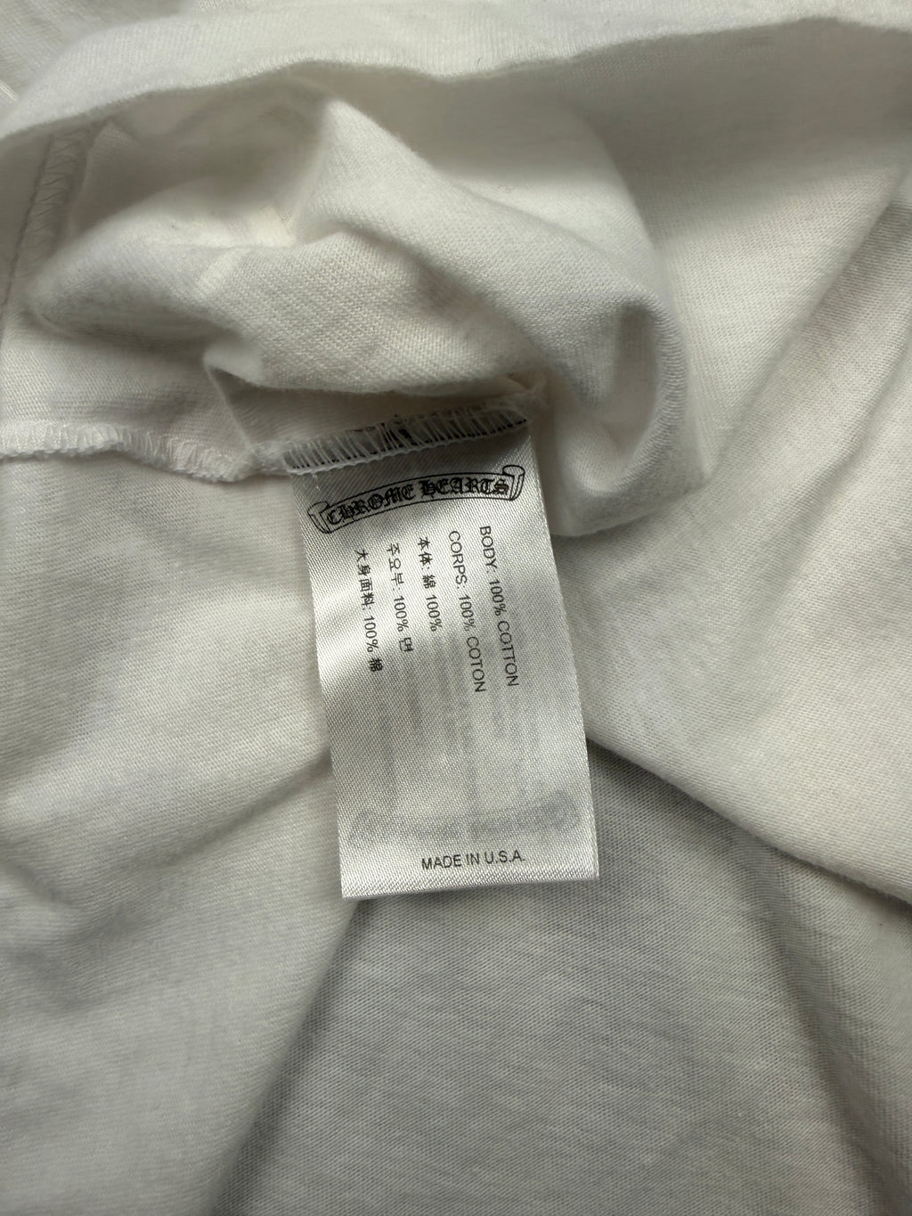 Chrome Hearts I Heart NY L/S Tee White