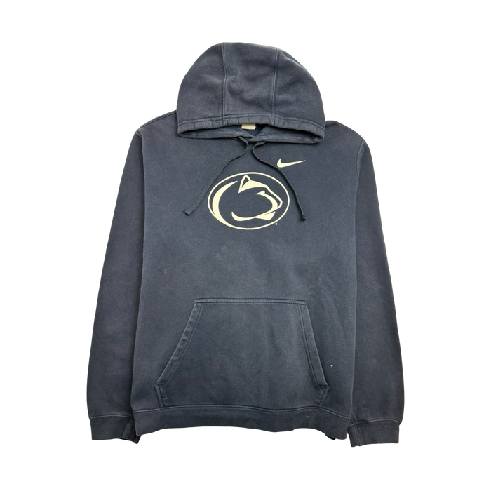 (XL) Nike Penn State Side Swoosh Hoodie Navy | Vitnage Clothing Store Canada