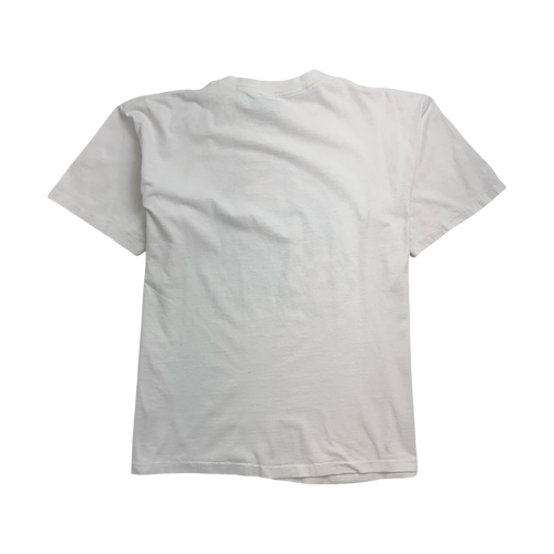 Vintage '95 MLB Cleveland Indians Championship Tee White | Vintage Clothing Store Canada